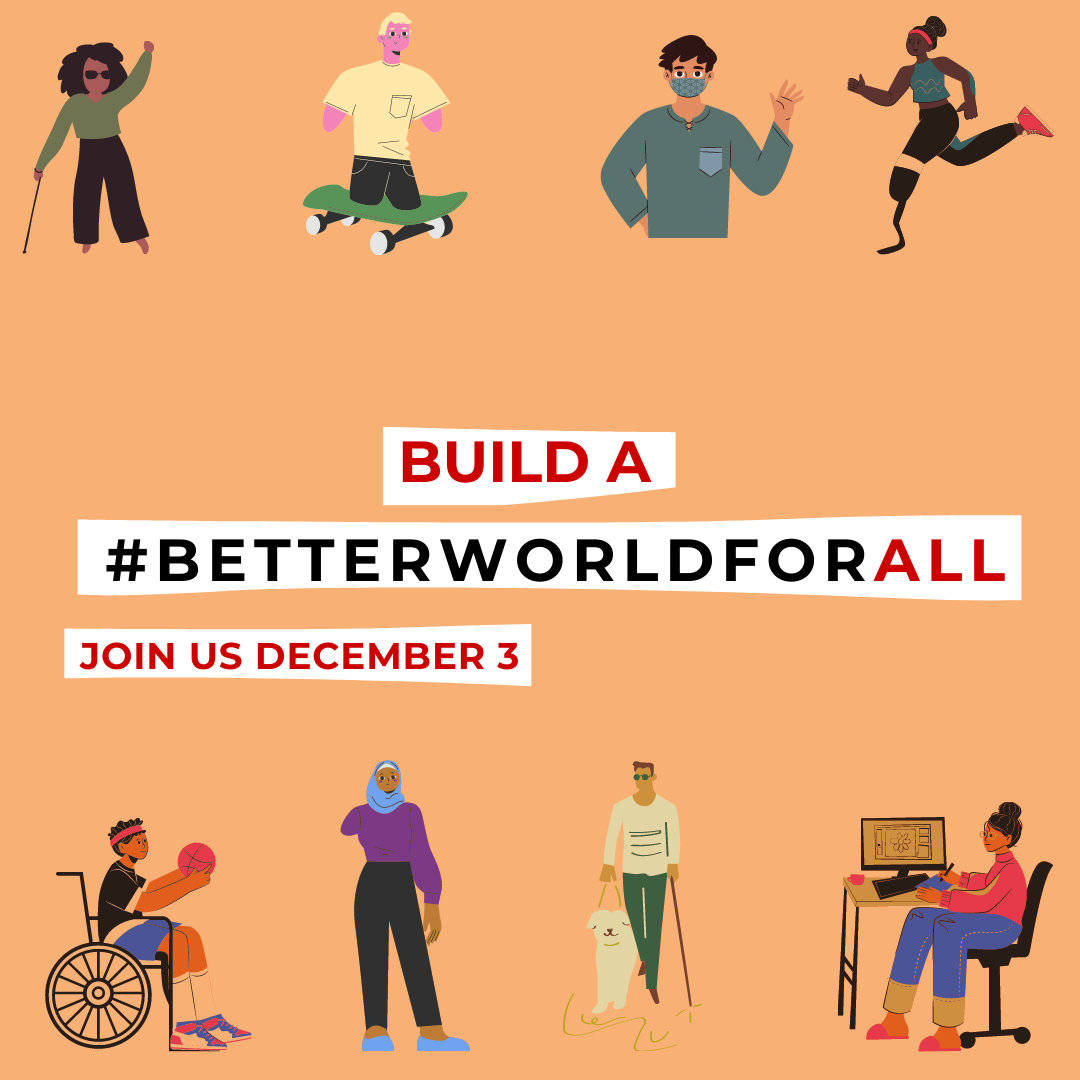 Join us to build back a better world for all